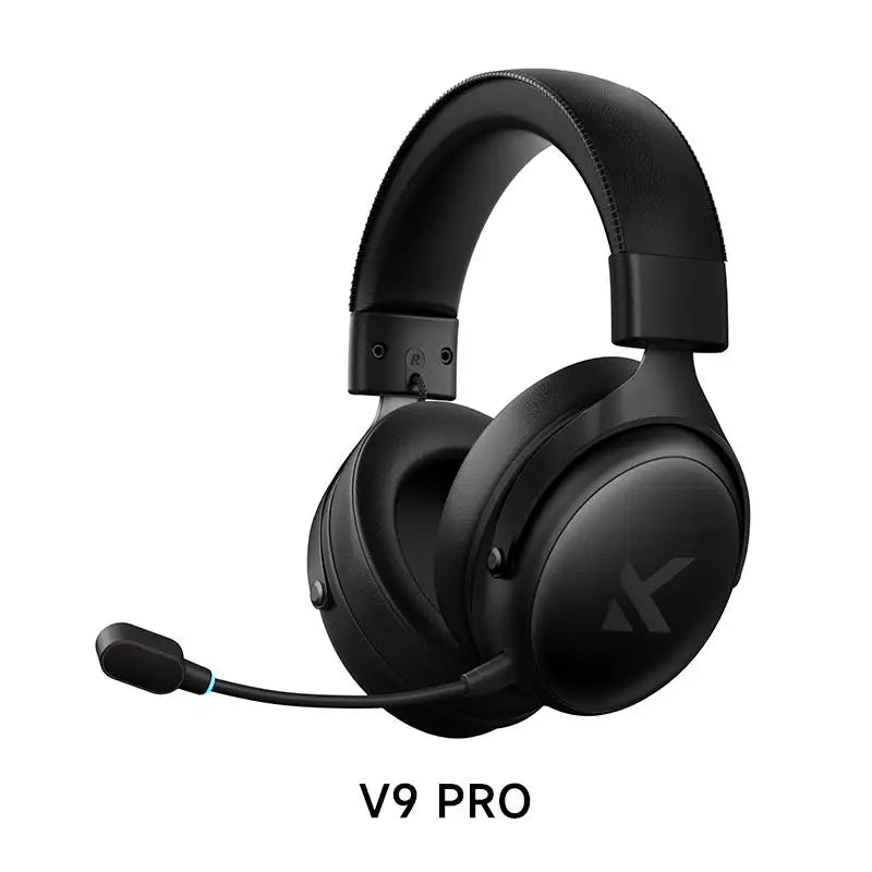 V9 Pro Wireless Gaming Headset Surround Sound Headphones Noise Canceling Mic Low Latency Lightweight for PS5 PC SWITCH