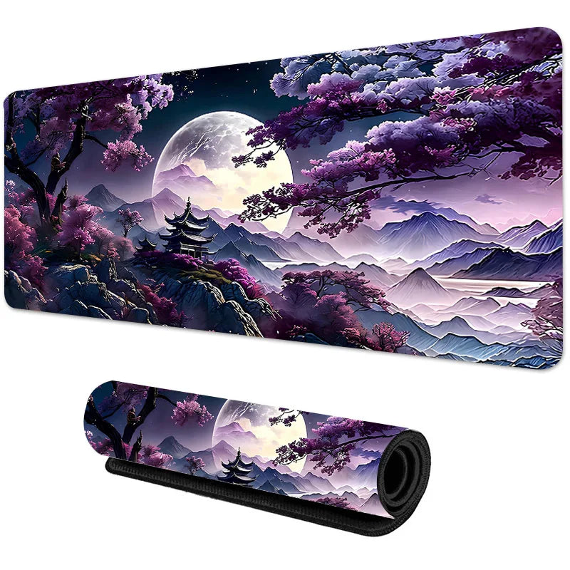 Sakura Scenery Mouse Pad Large