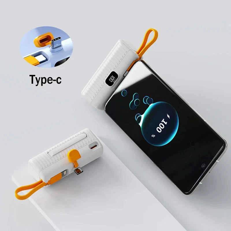 Xiaomi 30000Mah Mini Portable Pocket Power Bank Type-C Two-Ways Fast Effective Charging Power Bank Compatible for Iphone