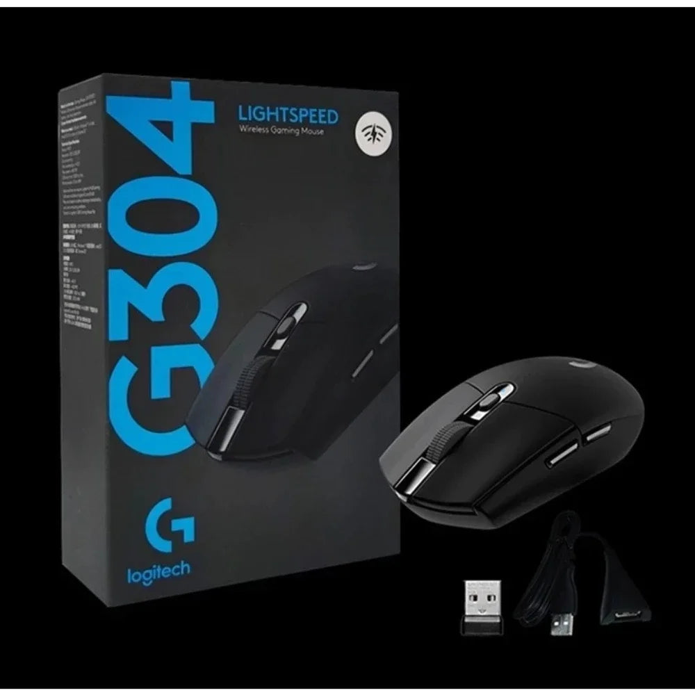 Original G304 Ligthspeed Wireless Gaming Mouse Hero 12K Sensor 12000Dpl Compatible PC Mac