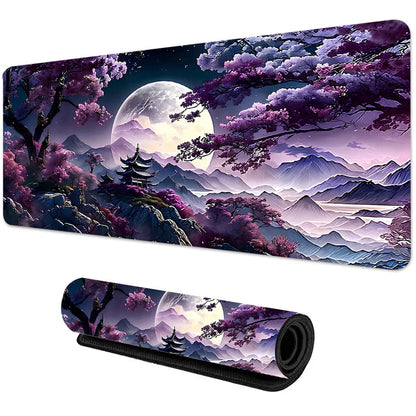 Sakura Scenery Mouse Pad Large