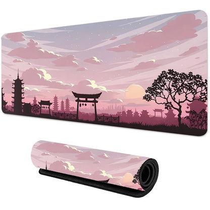 Sakura Scenery Mouse Pad Large